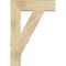 Ekena Millwork Traditional Block Rough Sawn Bracket, Douglas Fir, 6"W x 26"D x 38"H BKT06X26X38TRA05RDF - alternate 4